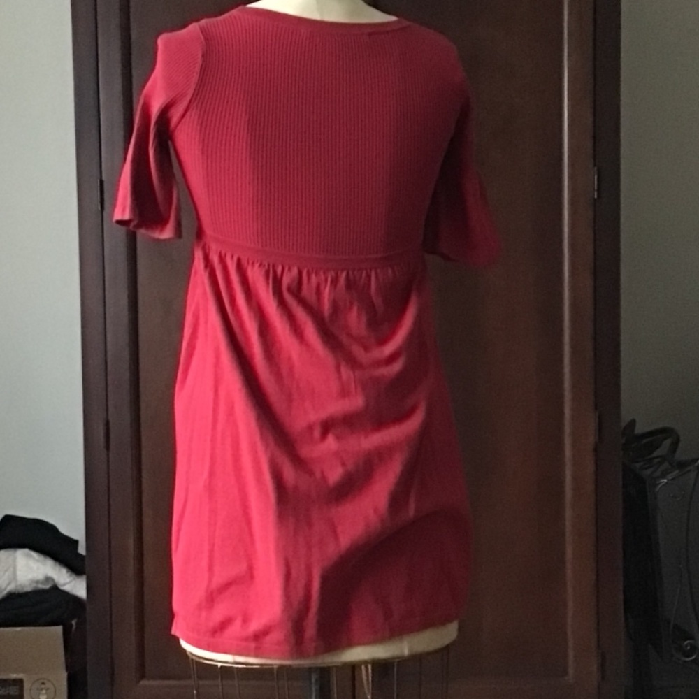 2 VINTAGE BABYDOLL SWEATER DRESSES - Picture 3 of 7